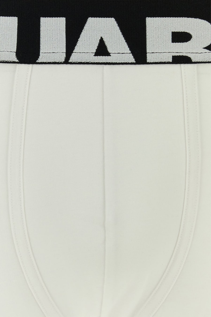 Dsquared2 Boxer in cotone stretch bianco, view 3