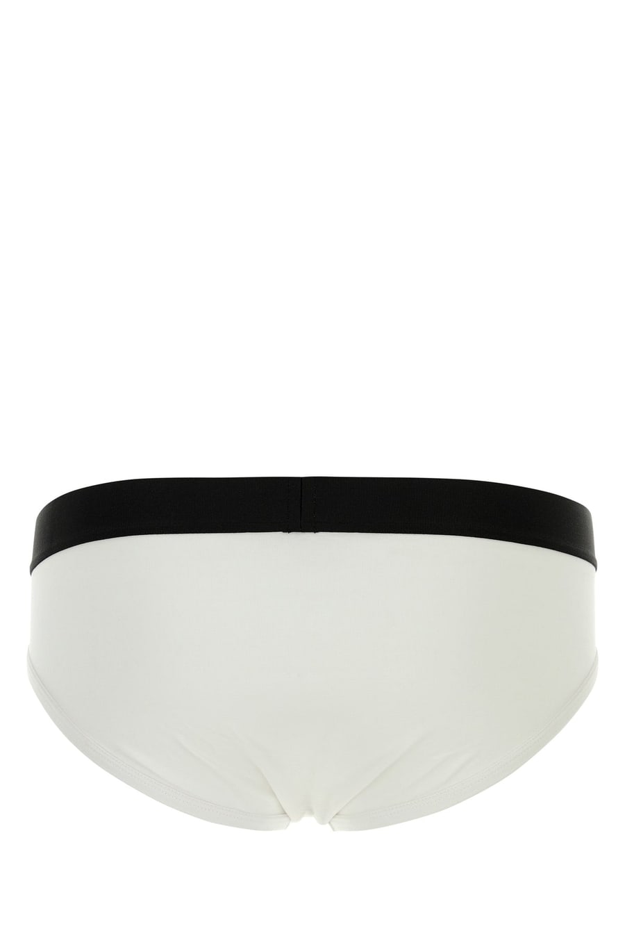 Dsquared2 Slip in cotone stretch bianco, view 2