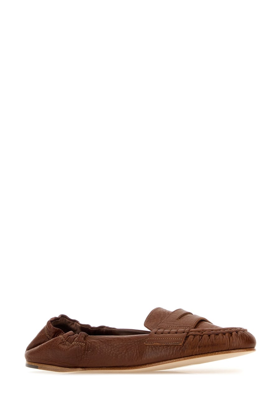 Dsquared2 Mocassini in pelle caramello, view 2