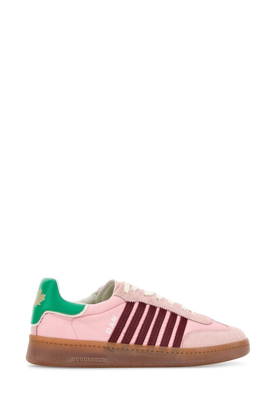 Dsquared2 Sneakers Boxer in nylon rosa, view 3