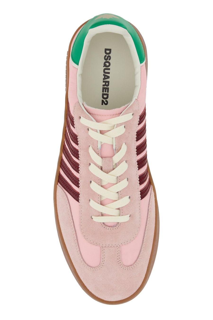 Dsquared2 Sneakers Boxer in nylon rosa, view 4