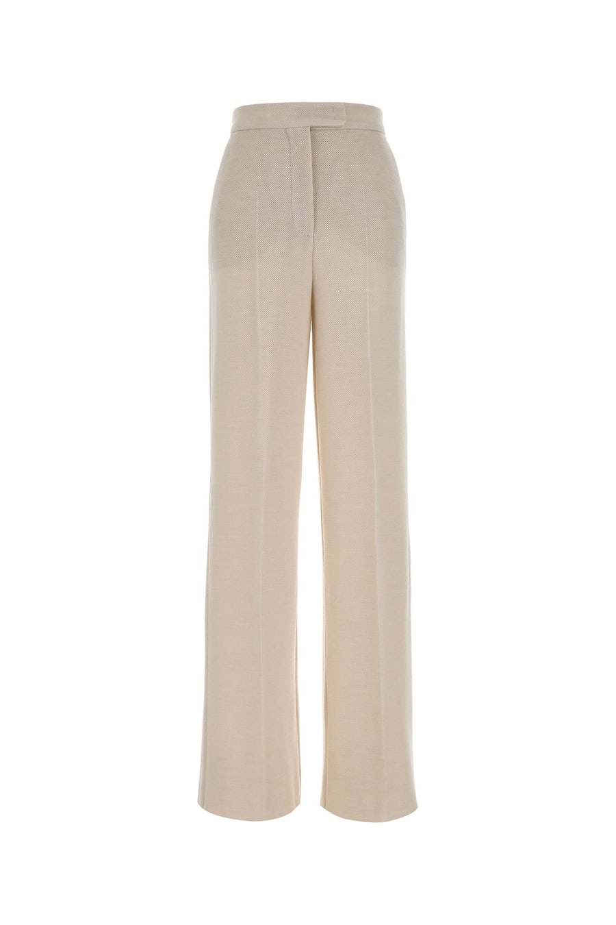 Max Mara Pantalone Attinia in lana avorio