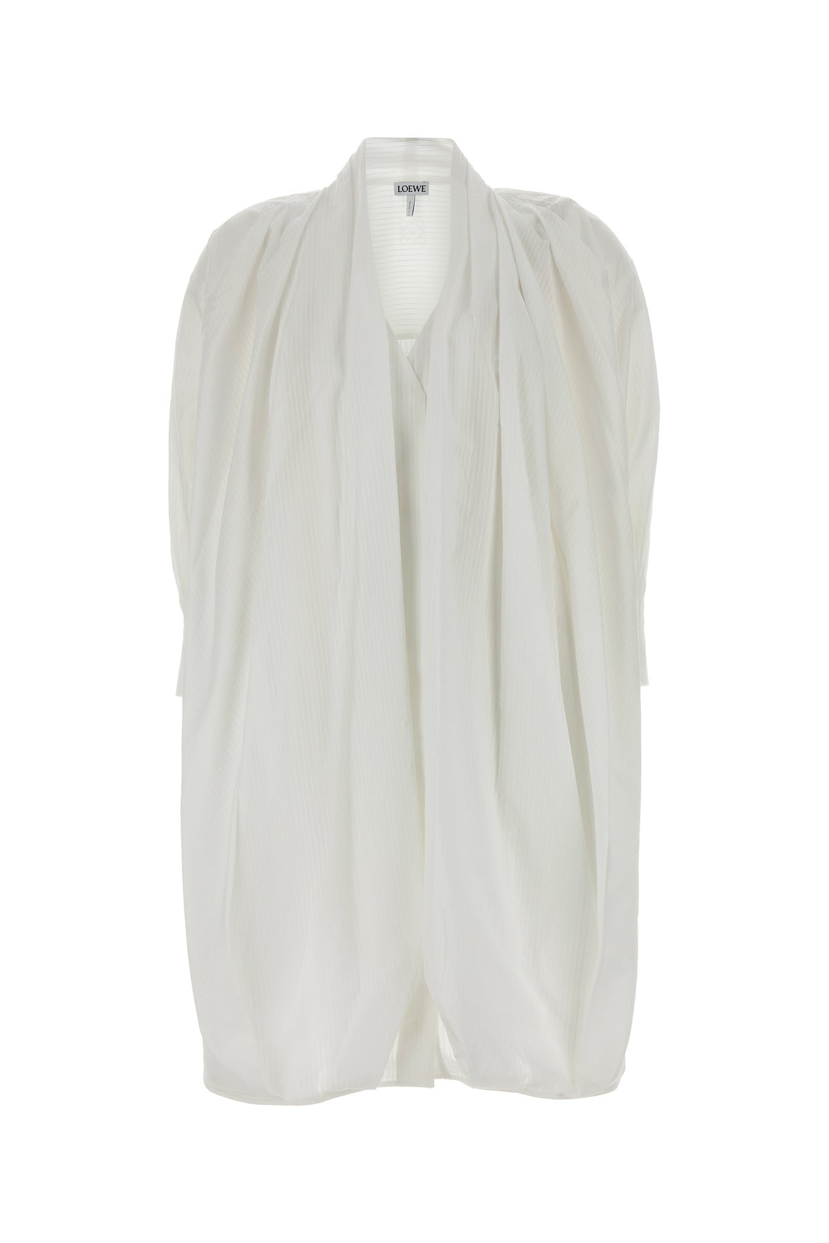 Loewe Abito in popeline bianco
