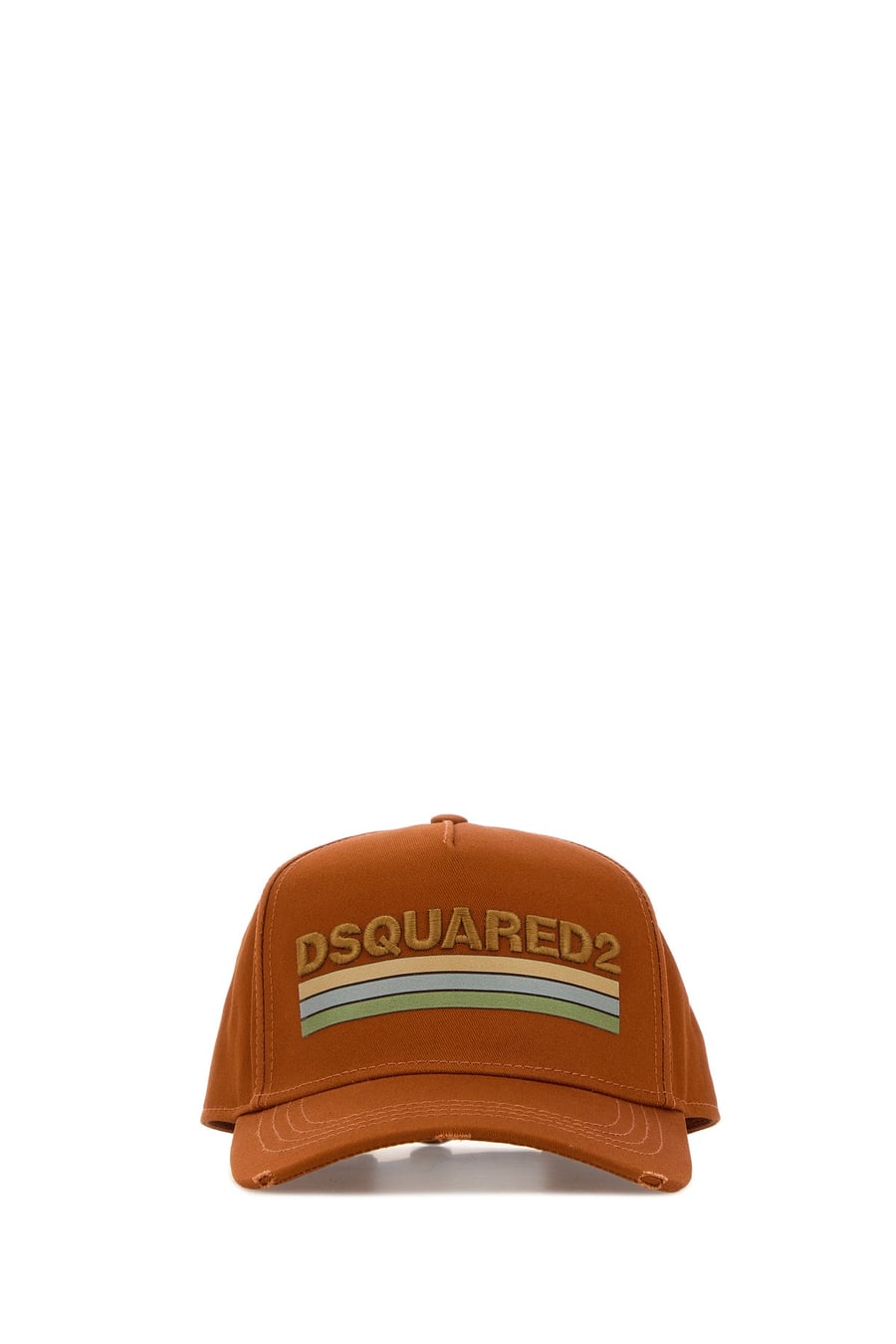 Dsquared2 Cappello da baseball in cotone arancione