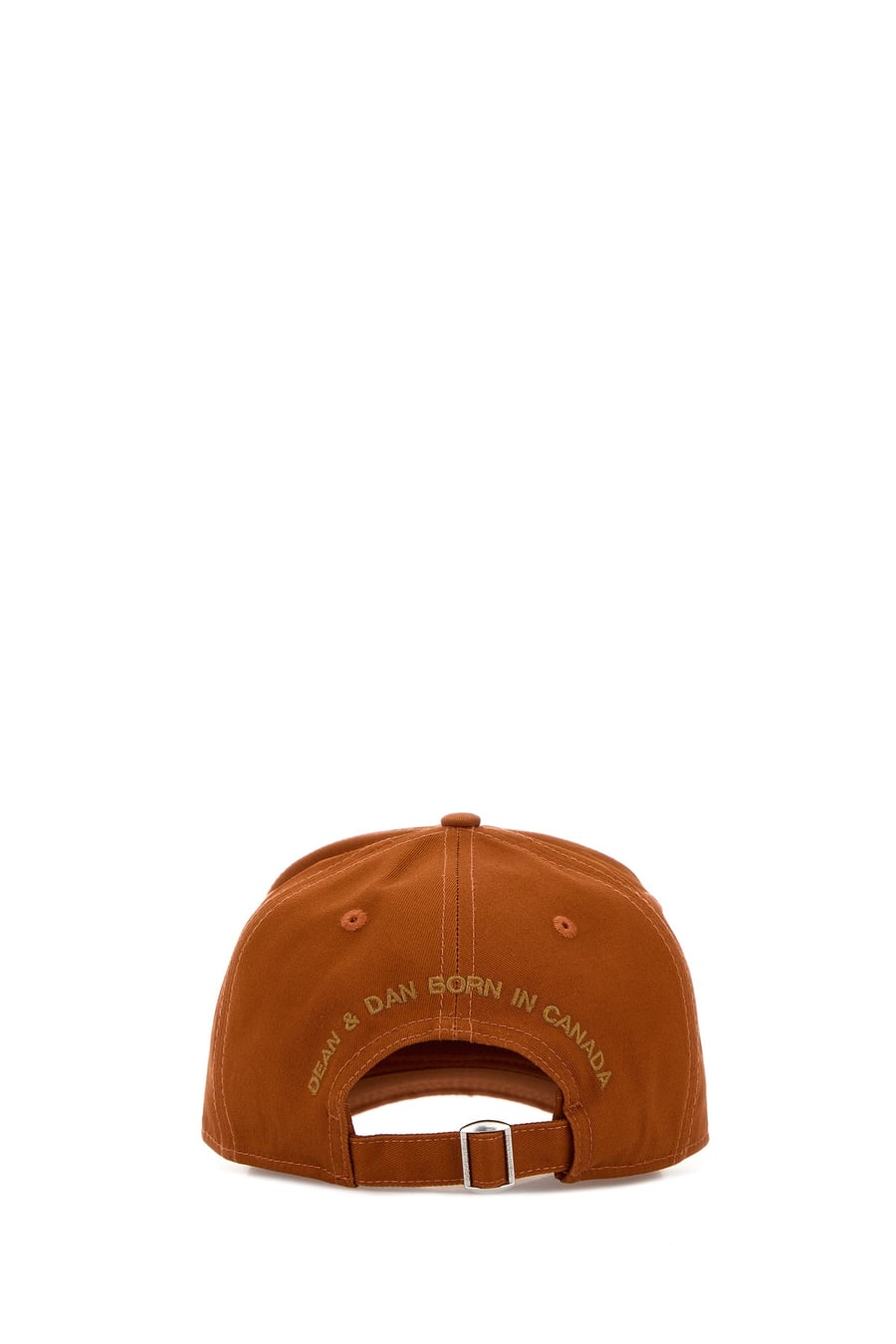 Dsquared2 Cappello da baseball in cotone arancione, view 3