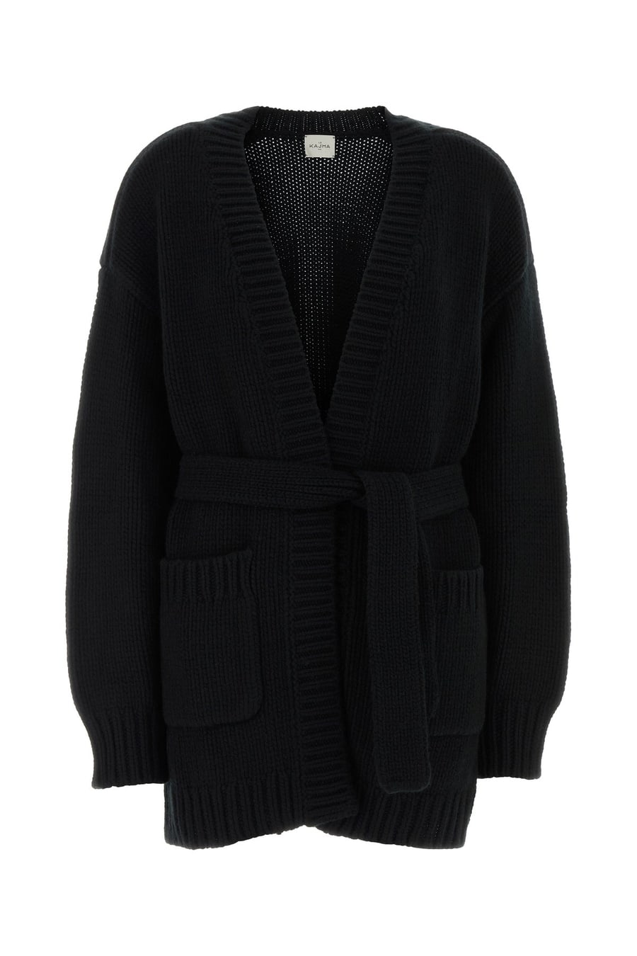 LE KASHA Cardigan Berlin in cashmere nero