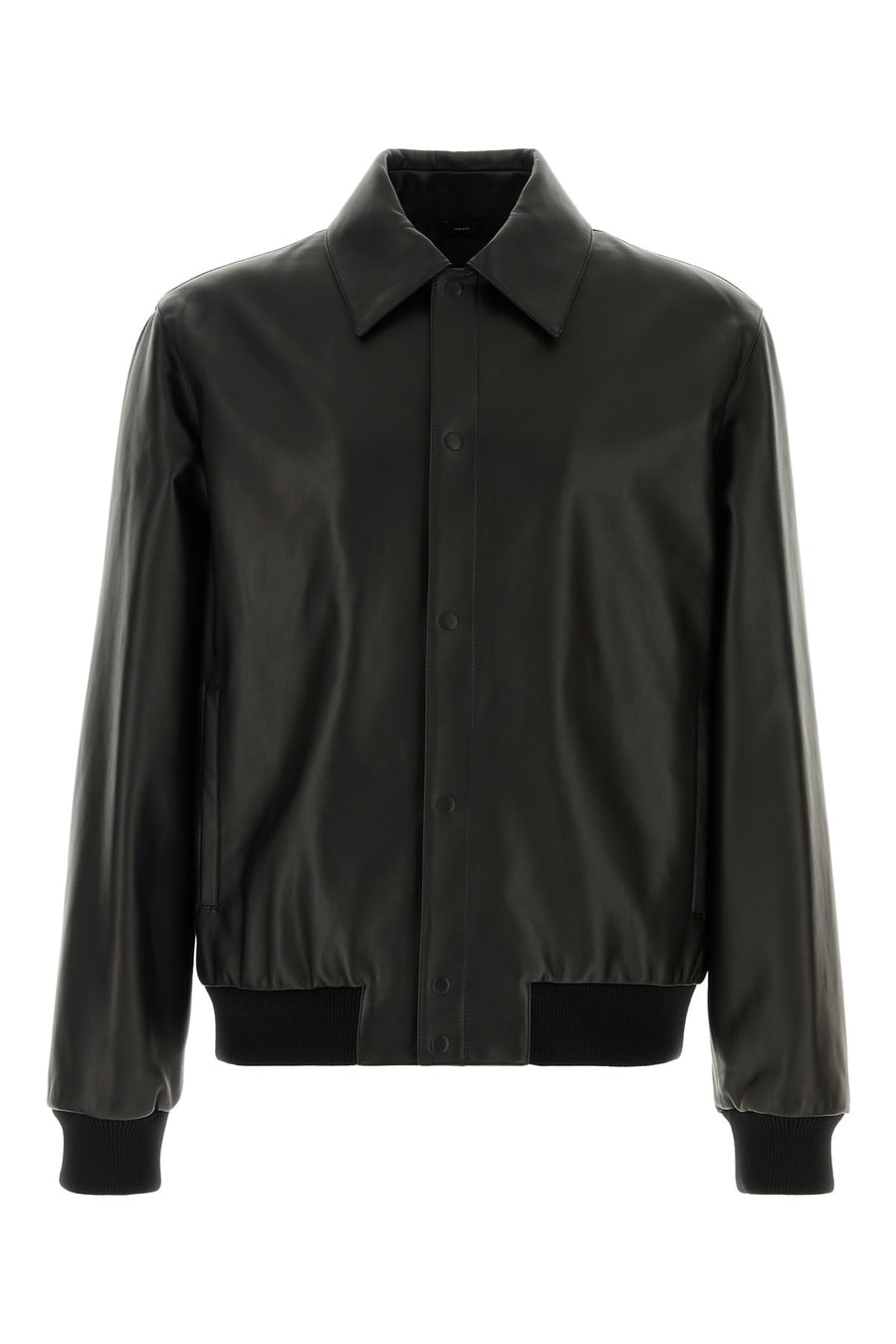 Fendi Bomber in pelle nera