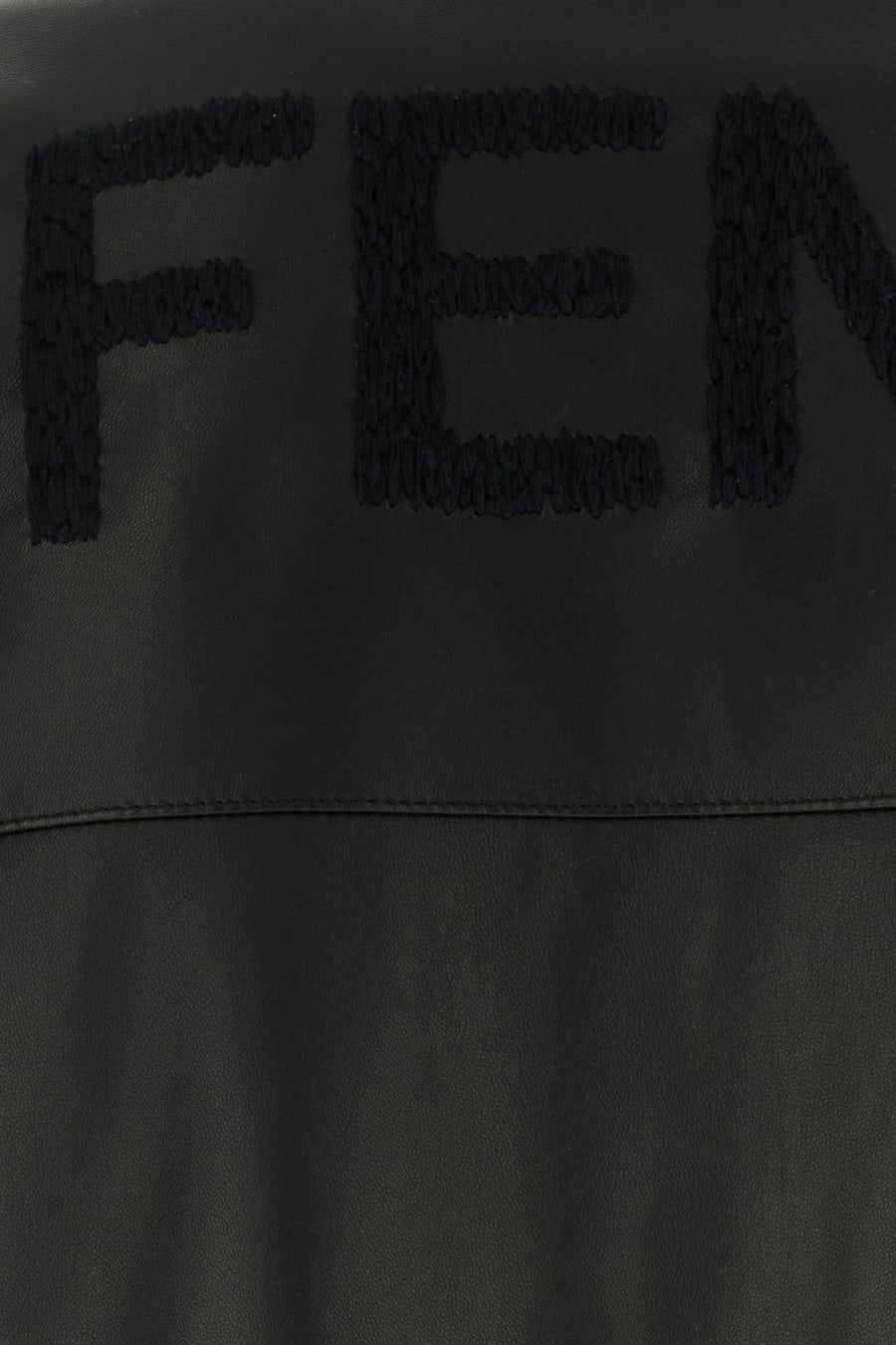 Fendi Bomber in pelle nera, view 5