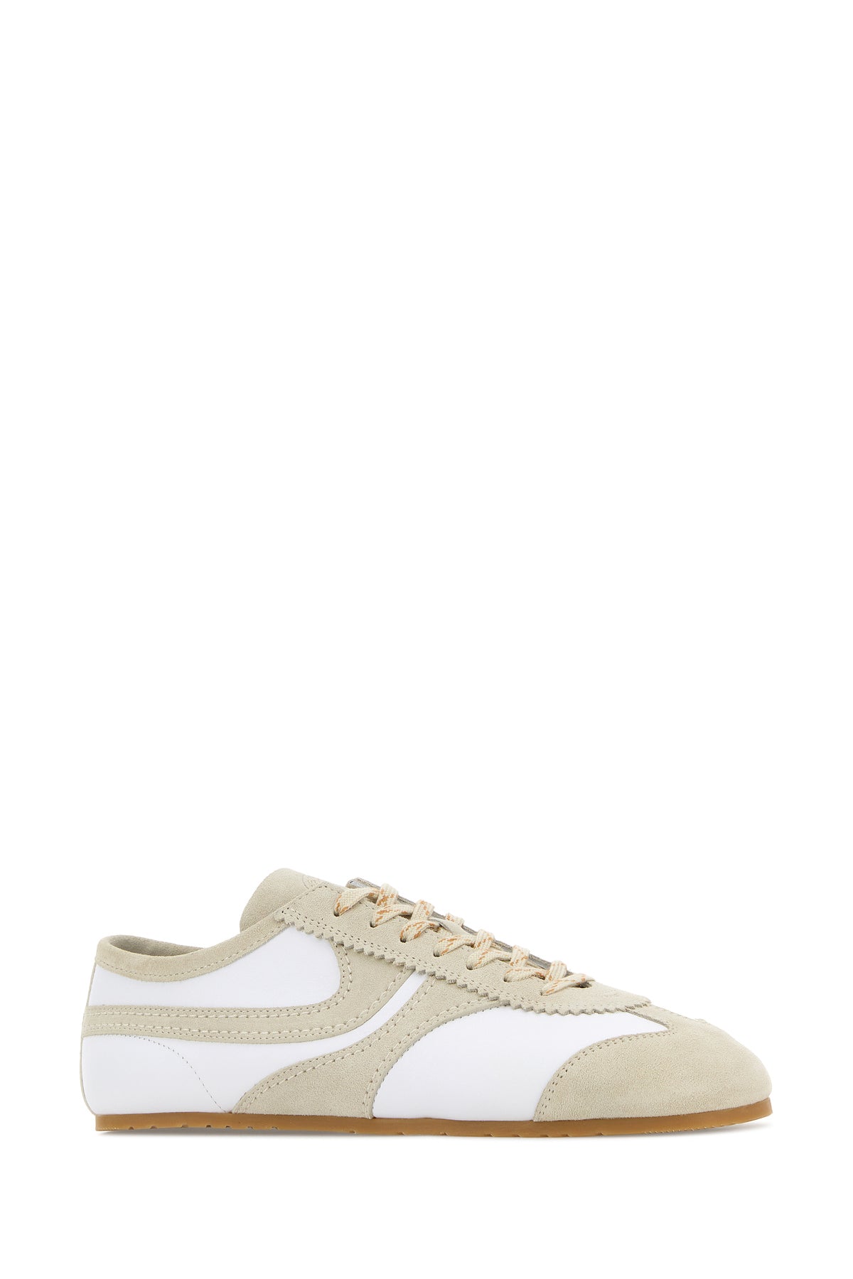 Dries Van Noten Sneakers in pelle bicolor, view 2