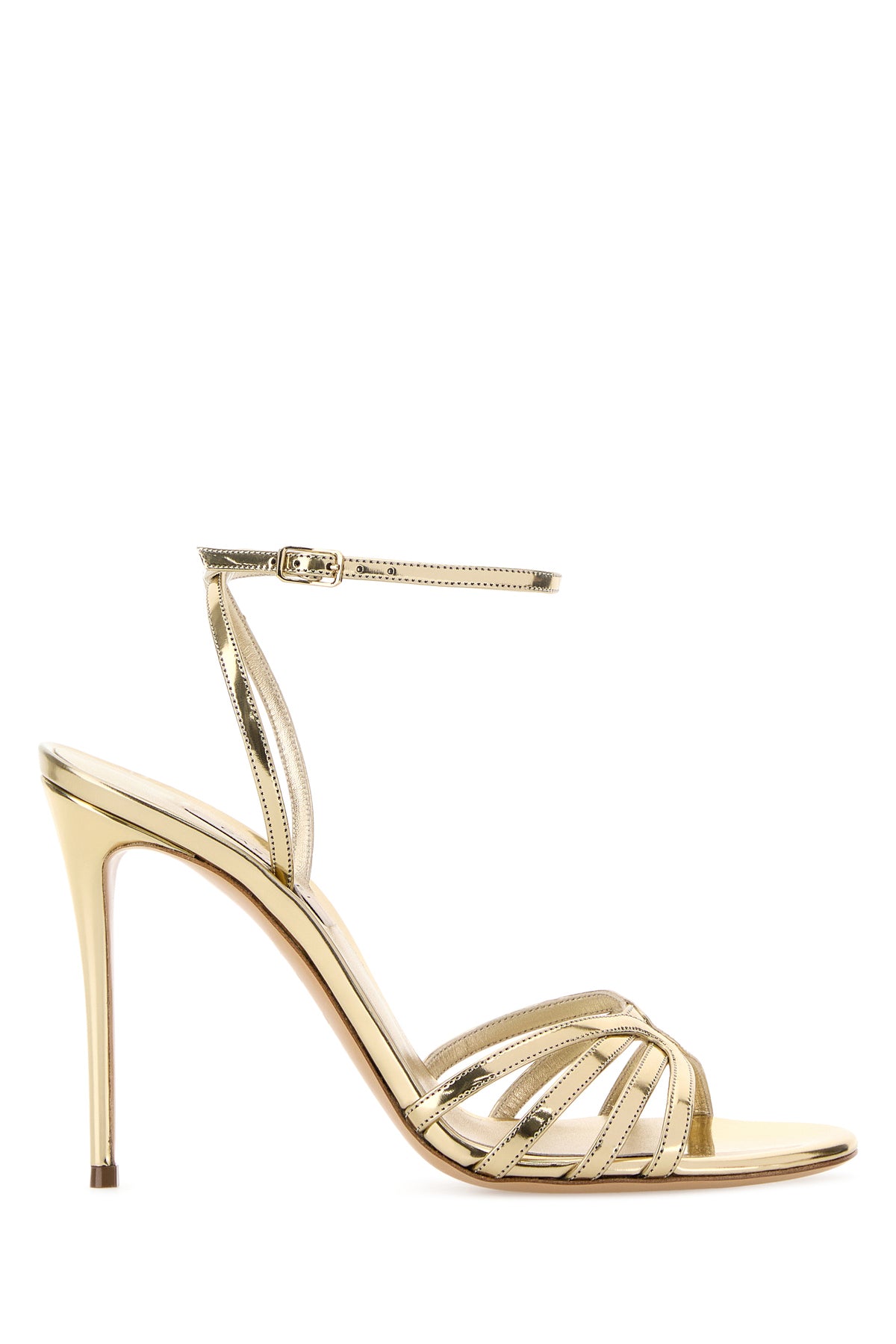 CASADEI Sandali Interstellar in pelle oro