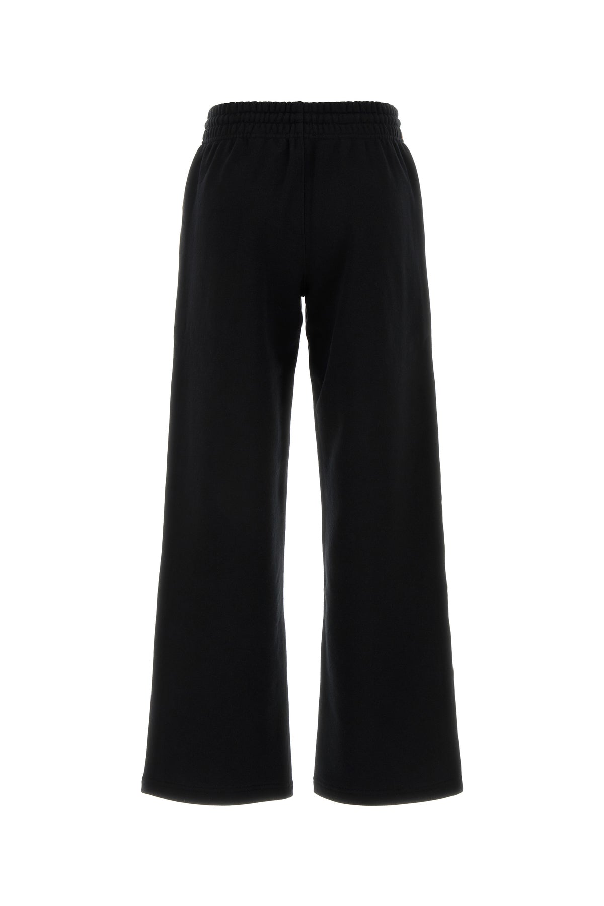Burberry Pantalone jogging in cotone nero, view 2