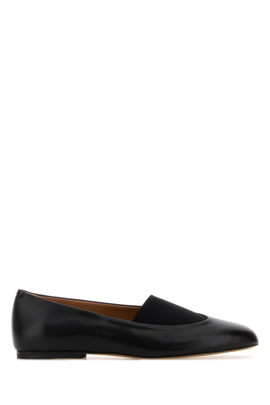 Jil Sander Ballerine Elyss in pelle nera
