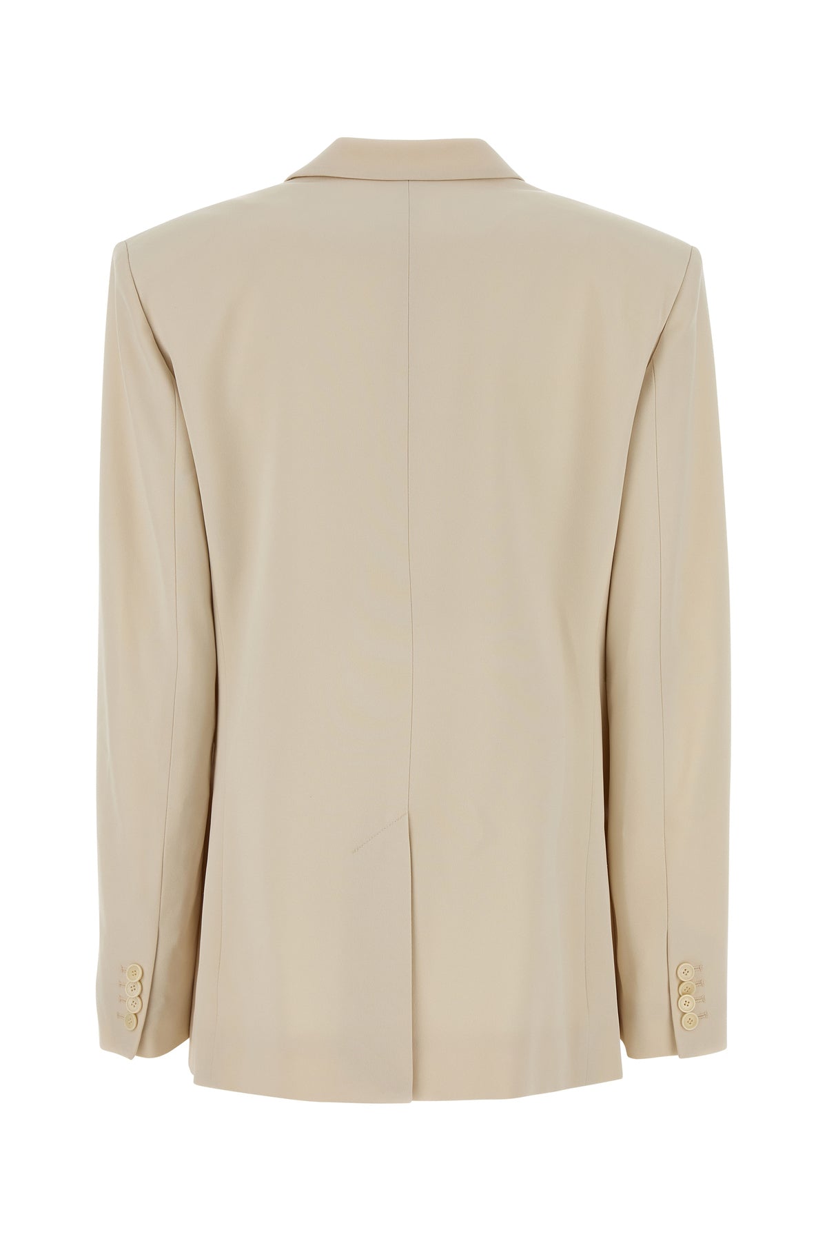 Isabel Marant Giacca Calie oversize in crepe sabbia, view 2
