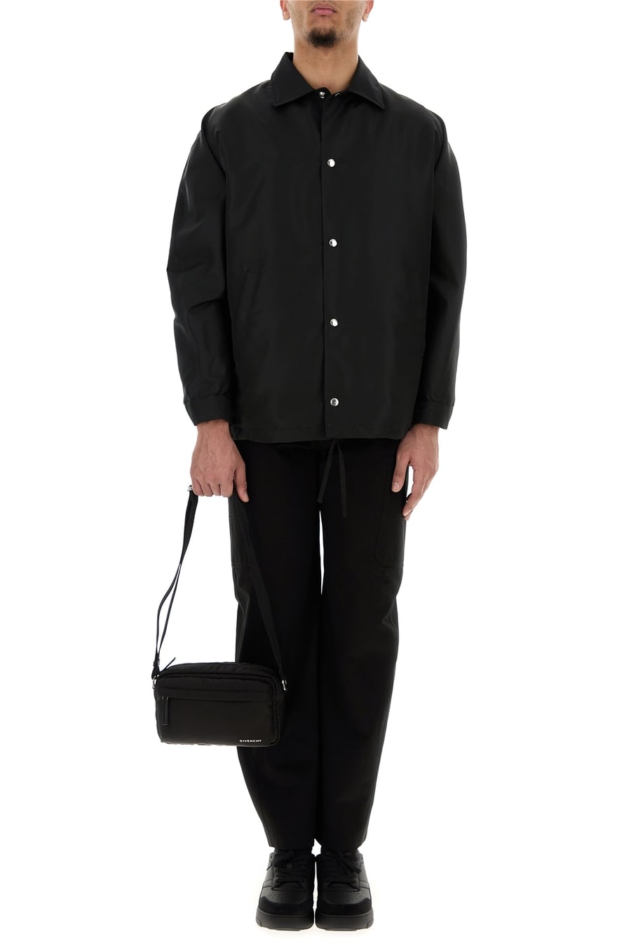 Givenchy Giubbino in poliestere nero, view 6