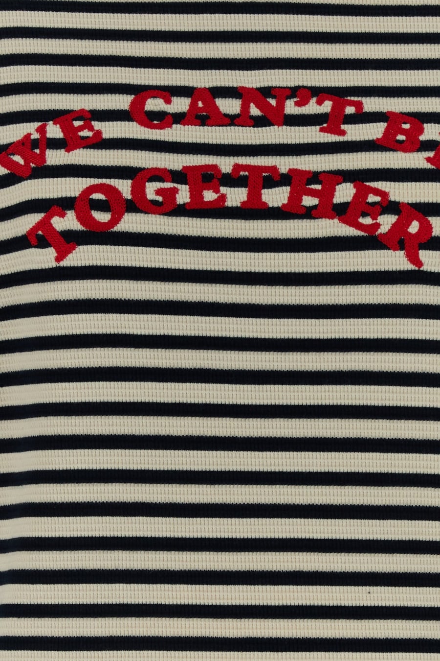 Alexander McQueen T-shirt in cotone stretch ricamato, view 3