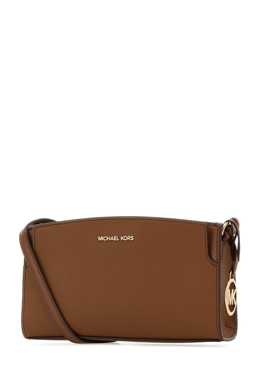 MICHAEL BY MICHAEL KORS Borsa a tracolla Becca in pelle marrone, view 2