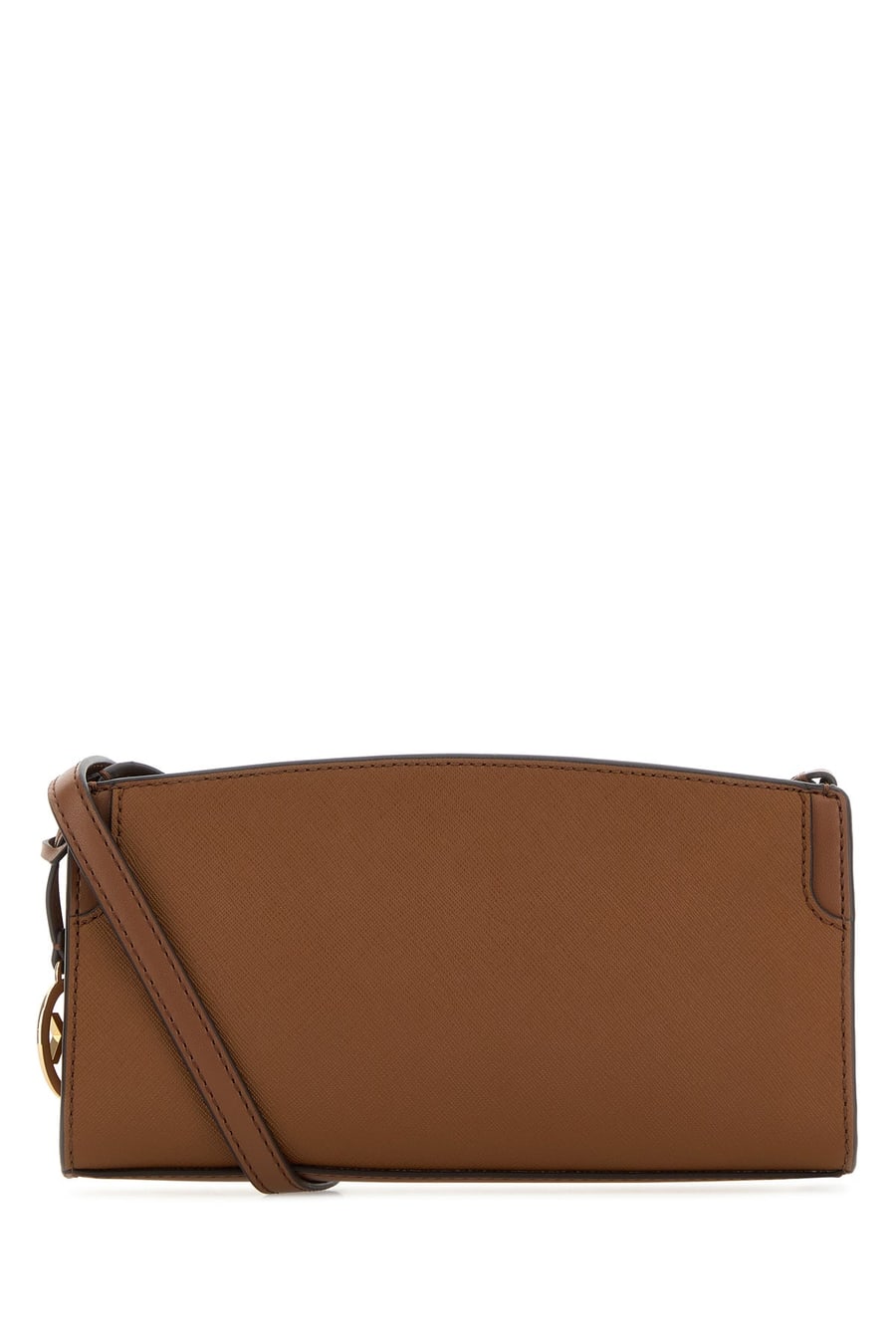 MICHAEL BY MICHAEL KORS Borsa a tracolla Becca in pelle marrone, view 3