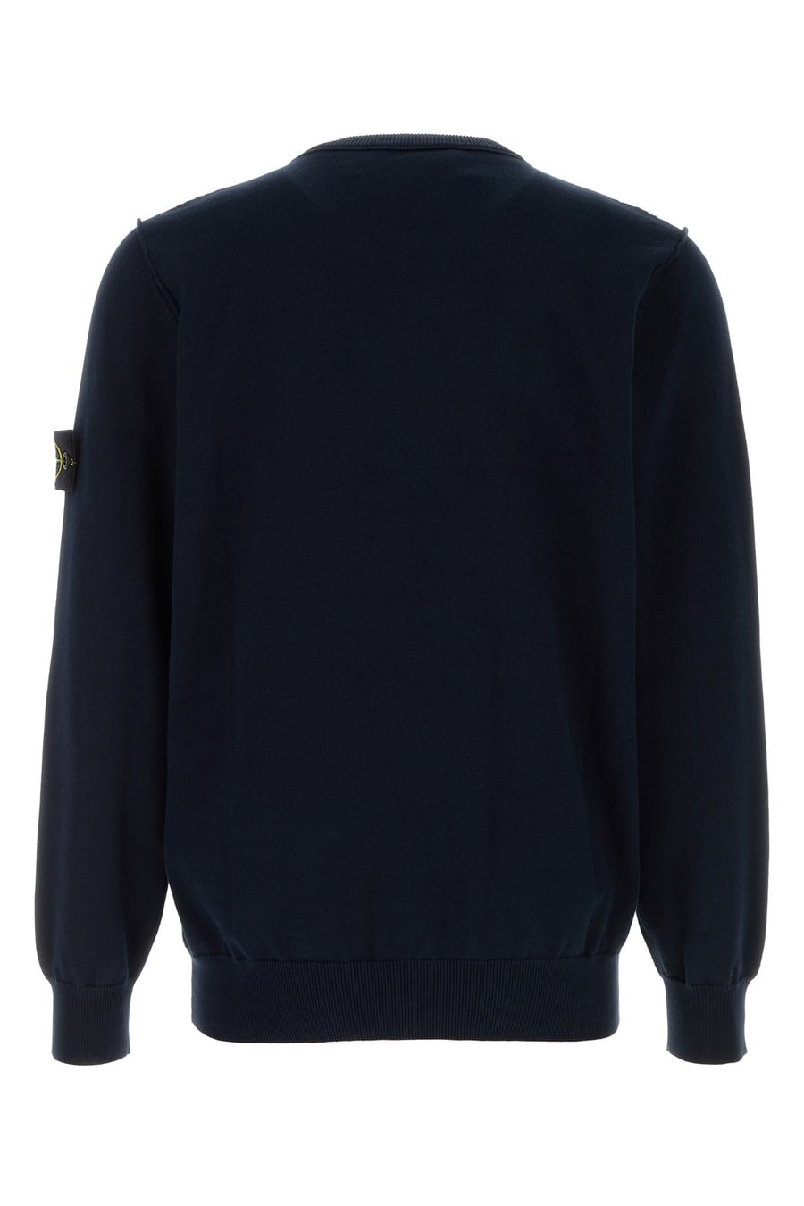 Stone Island Maglione in cotone blu notte, view 2