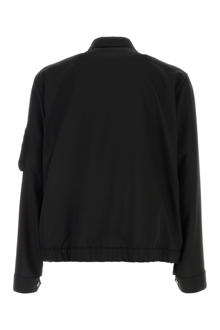 SACAI Giubbino in twill nero, view 2