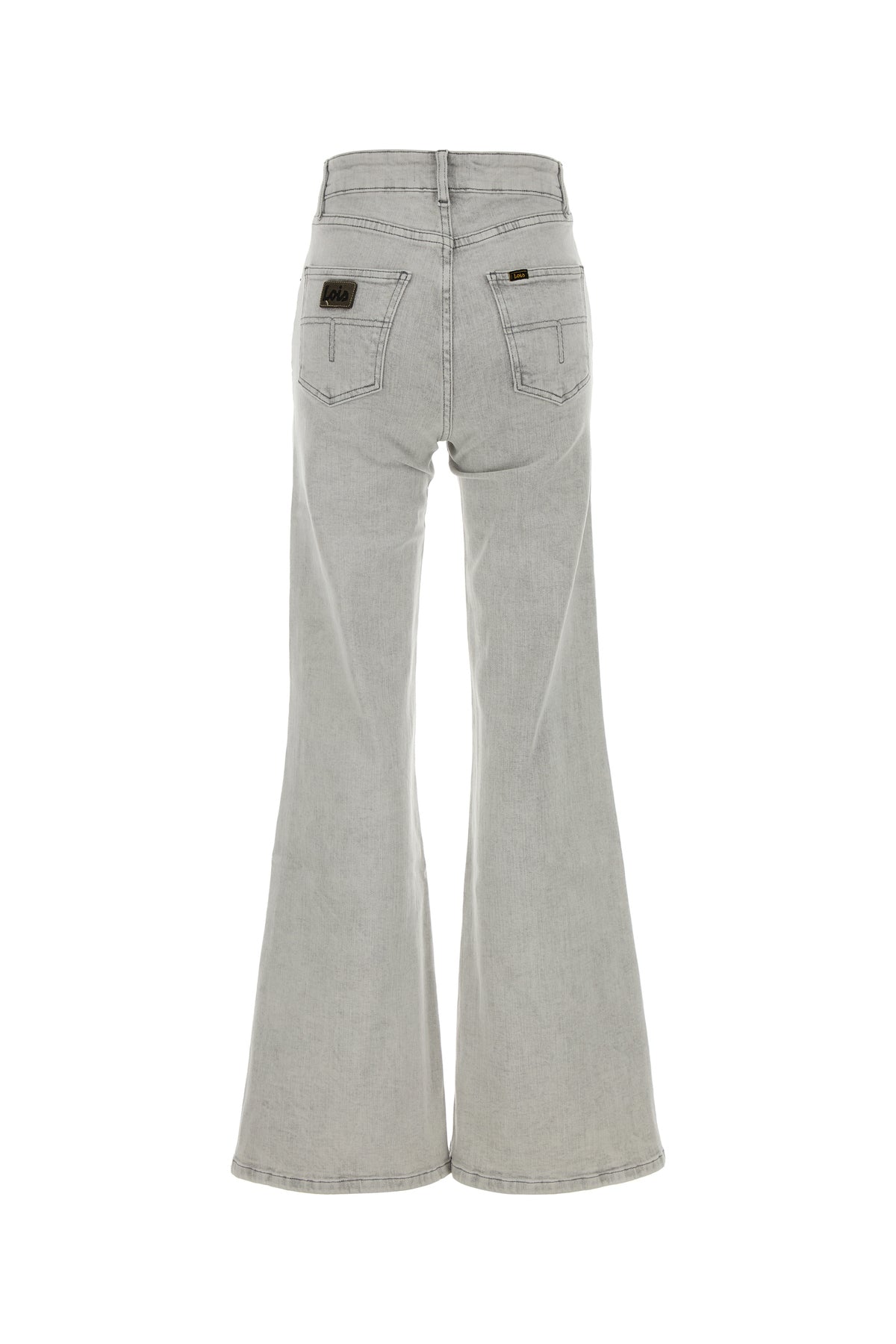 LOIS Jeans Palas in denim stretch grigio chiaro, view 2