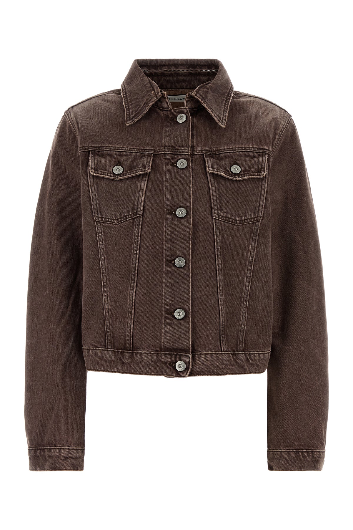 Our Legacy Giubbino in denim marrone