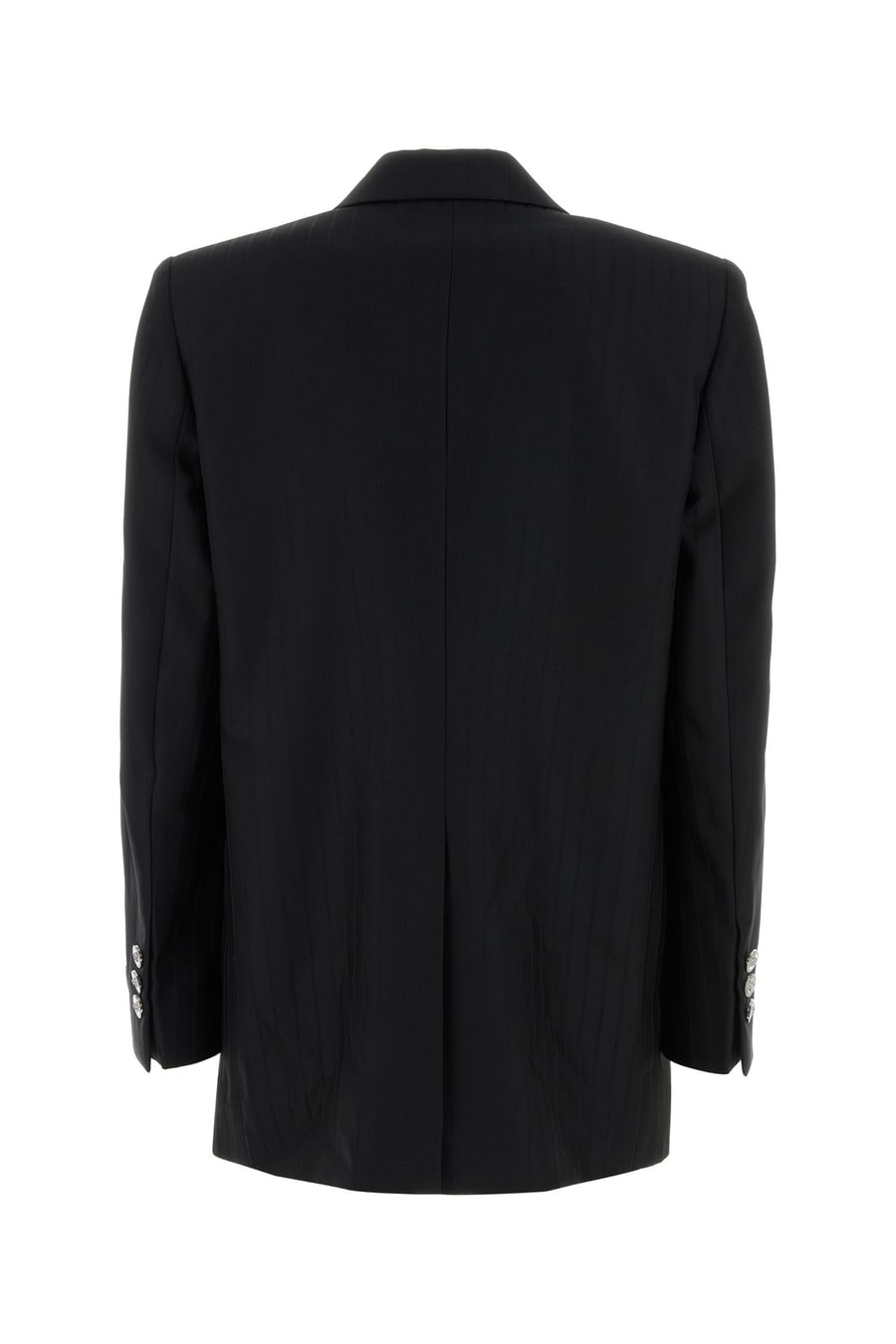 Versace Giacca in lana nera, view 2