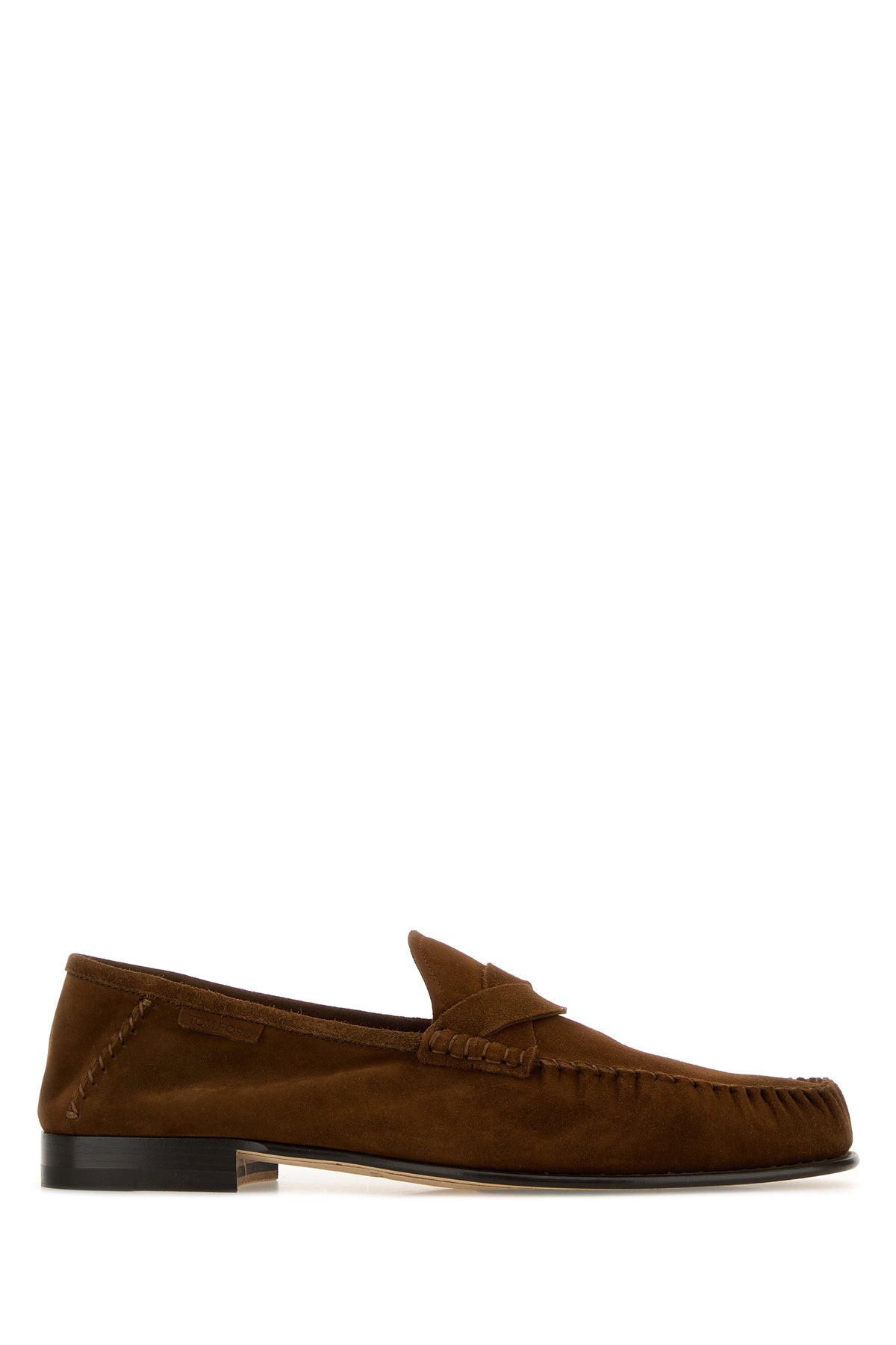 Tom Ford Mocassini in pelle scamosciata marrone