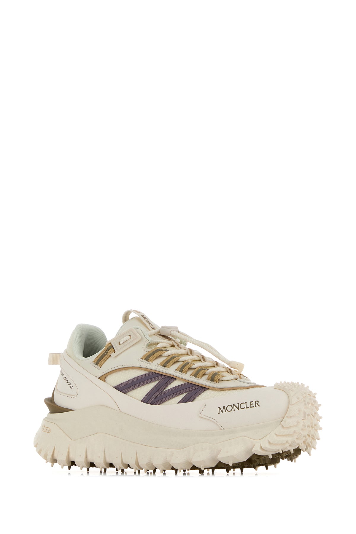 Moncler Sneakers Trailgrip in tessuto bianco, view 2