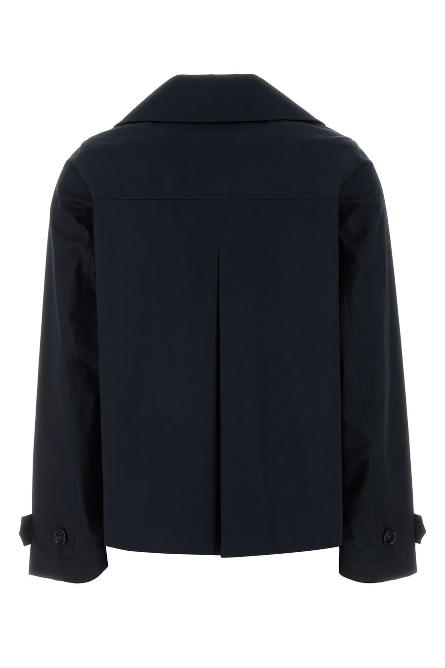 Woolrich Trench in cotone blu notte, view 2