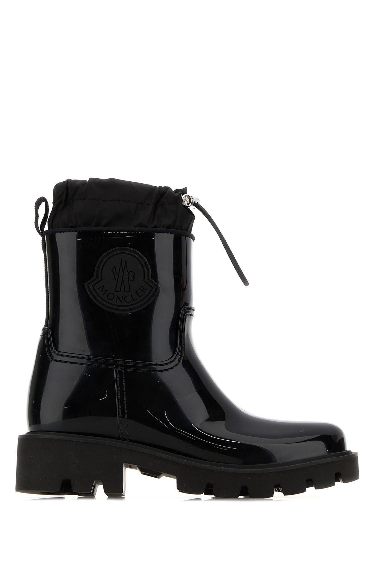 Moncler Stivaletti Kick Stream in gomma nera