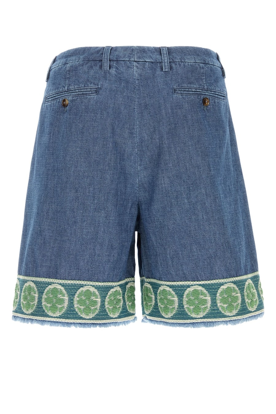 Valentino Garavani Bermuda in denim, view 2