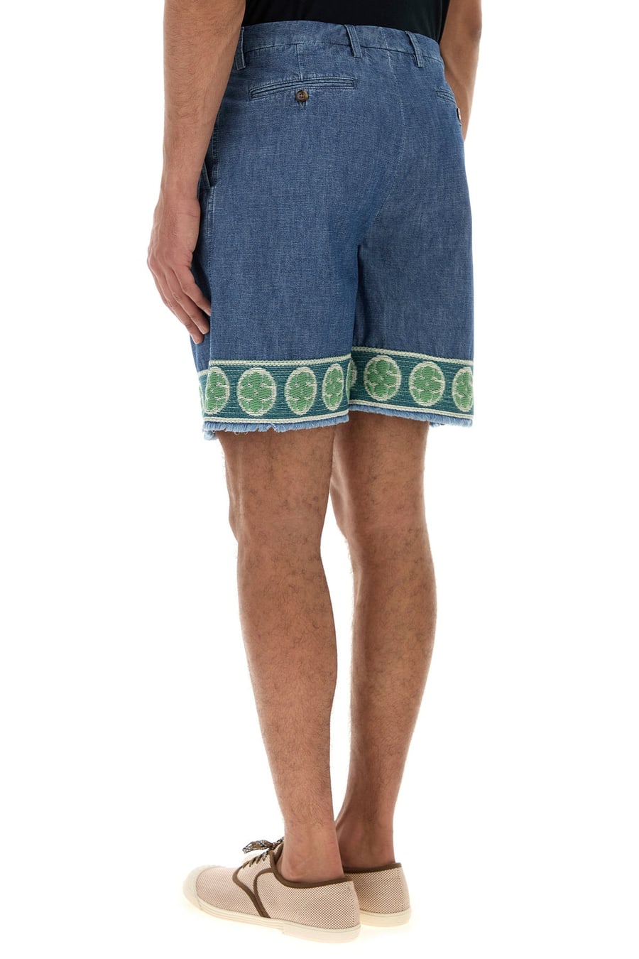 Valentino Garavani Bermuda in denim, view 4