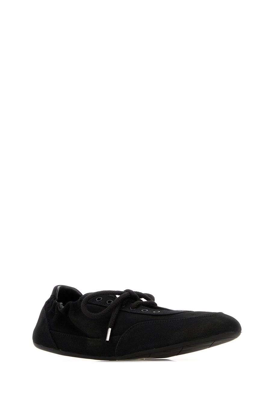 Prada Sneakers Collapse in tela nera, view 2