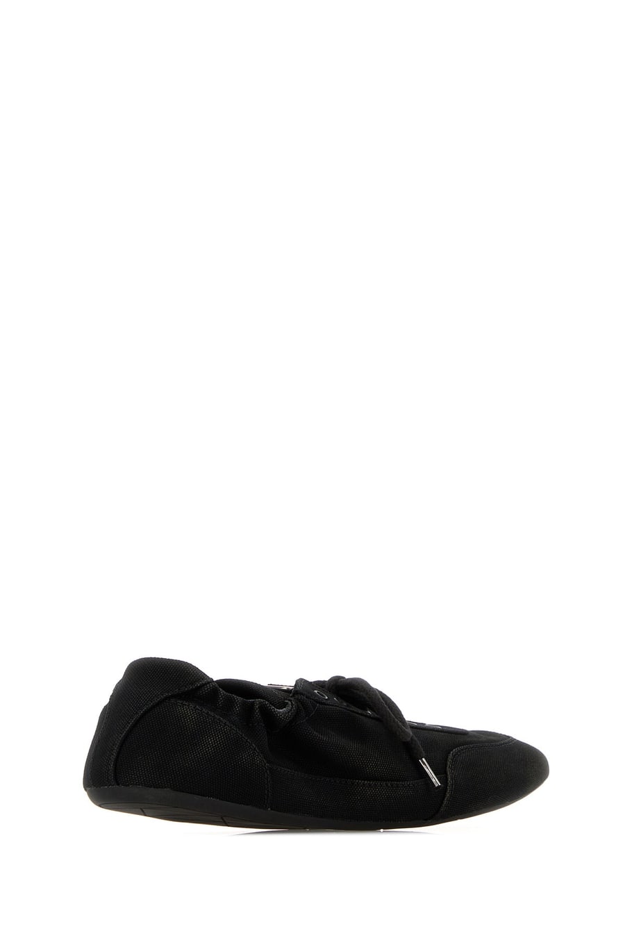 Prada Sneakers Collapse in tela nera, view 3