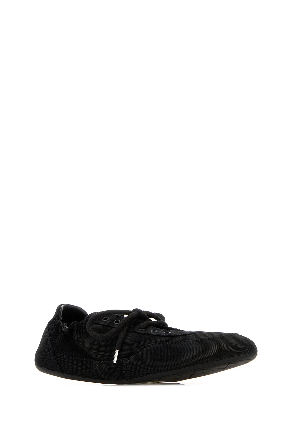 Prada Sneakers Collapse in tela nera, view 2