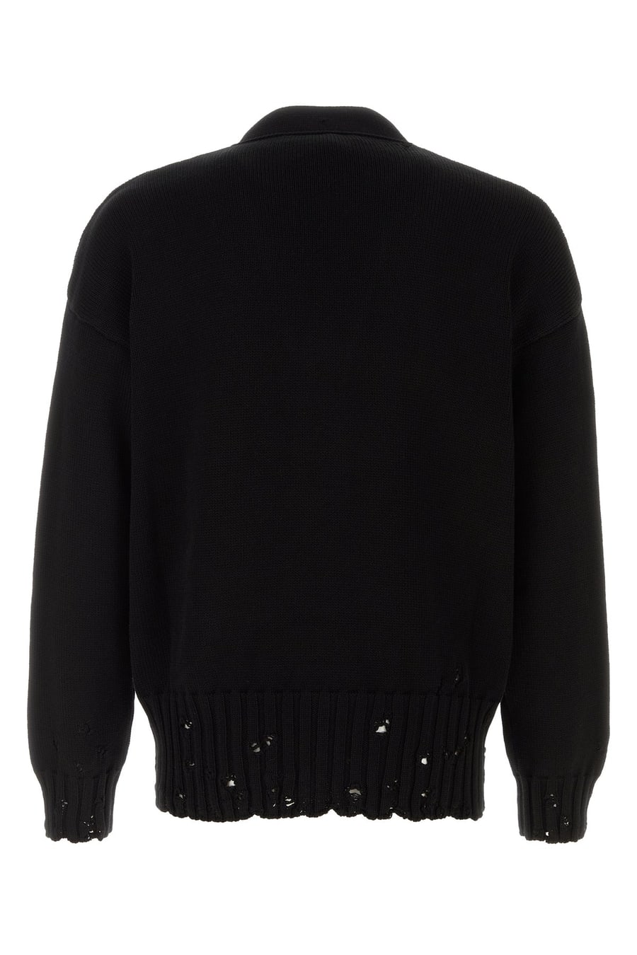 Marni Cardigan in cotone nero, view 2