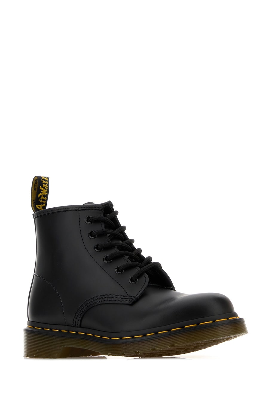 DR MARTENS Stivaletti in pelle nera, view 2