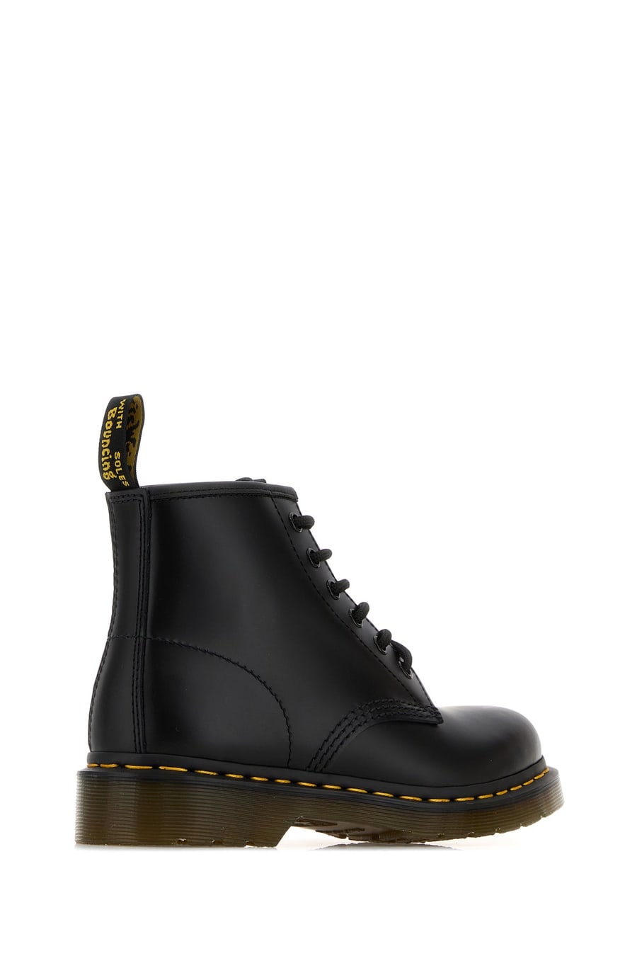 DR MARTENS Stivaletti in pelle nera, view 3
