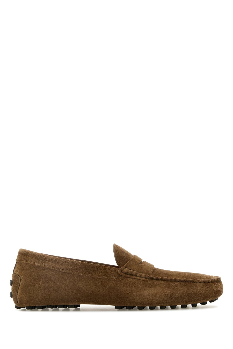 Tod's Mocassini in pelle scamosciata marrone