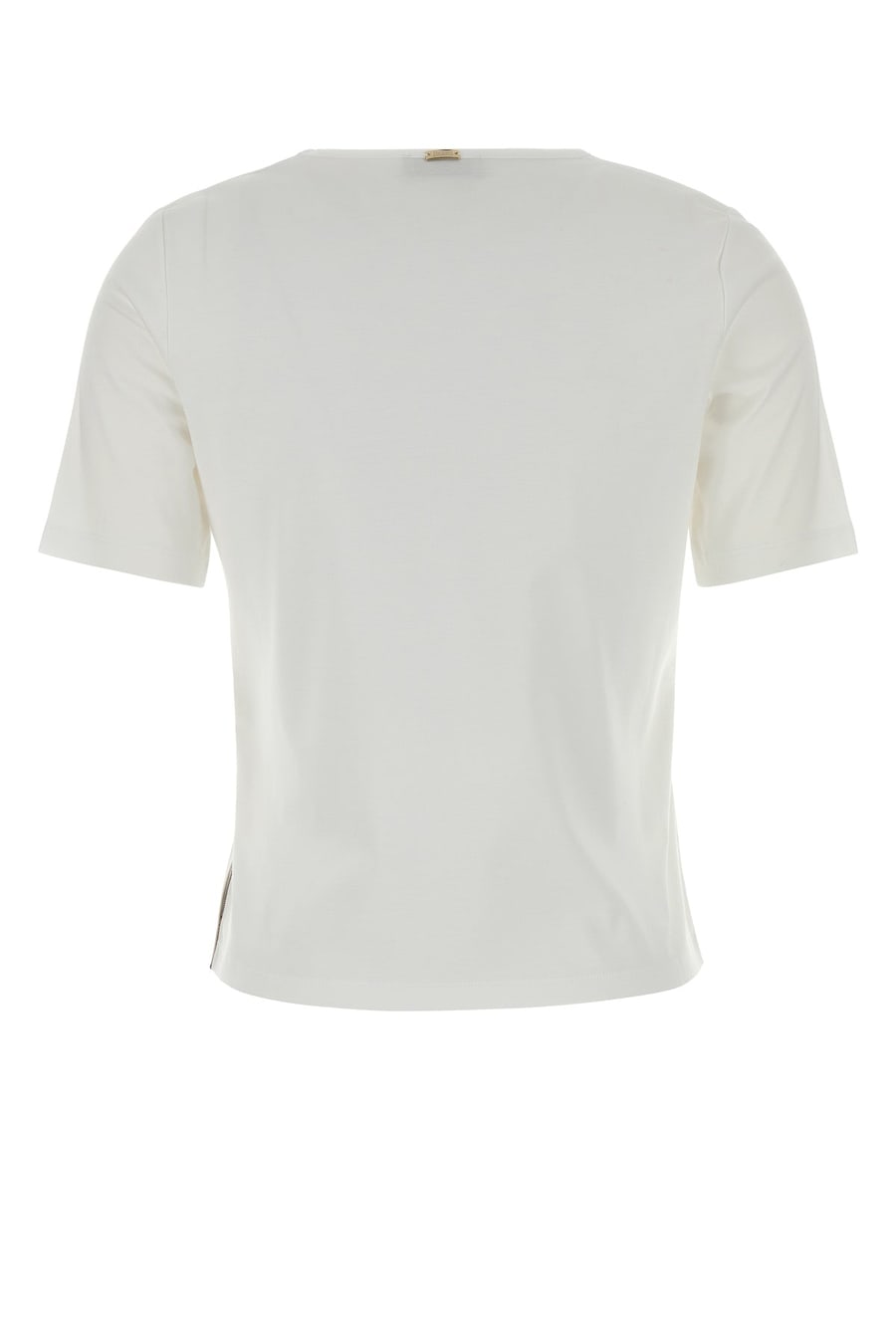 Herno T-shirt in cotone bianco, view 2