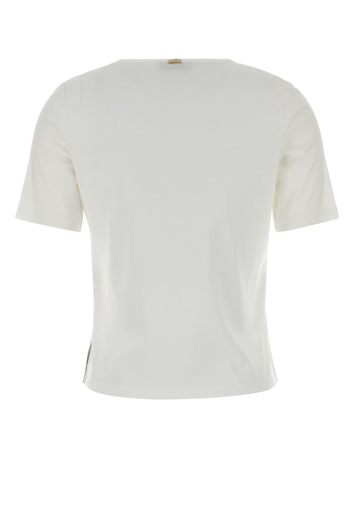Herno T-shirt in cotone bianco, view 2