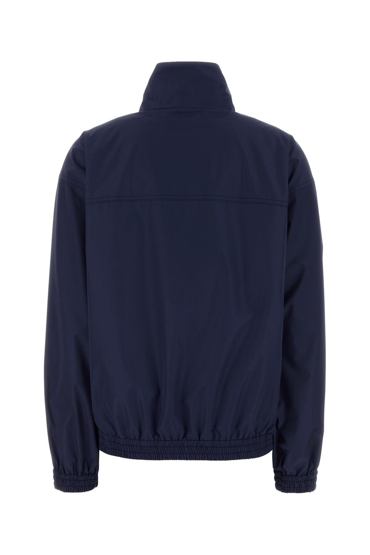 Miu Miu Giacca a vento in poliestere blu, view 2