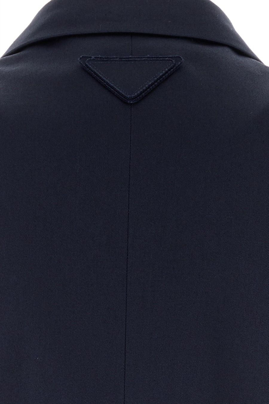 Prada Giacca in cotone blu navy, view 5