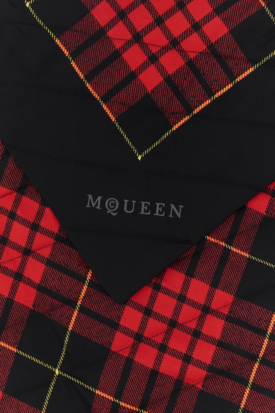 Alexander McQueen Sciarpa in seta ricamata, view 2
