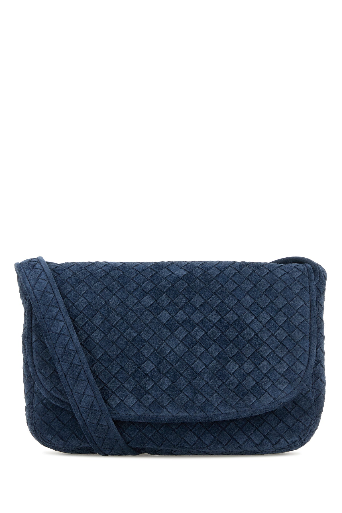 Bottega Veneta Borsa a tracolla Messenger Veneto in blu navy
