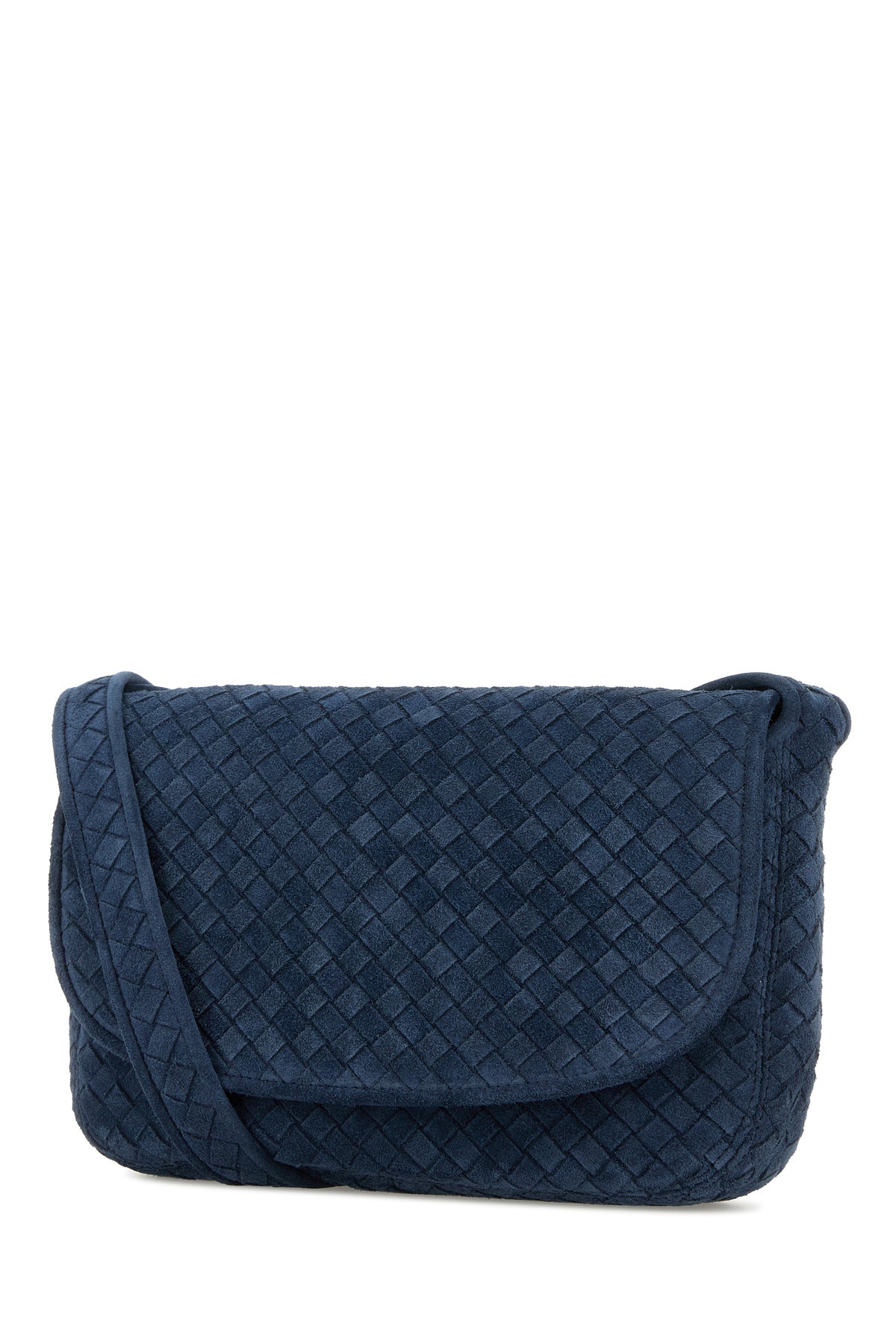 Bottega Veneta Borsa a tracolla Messenger Veneto in blu navy, view 2