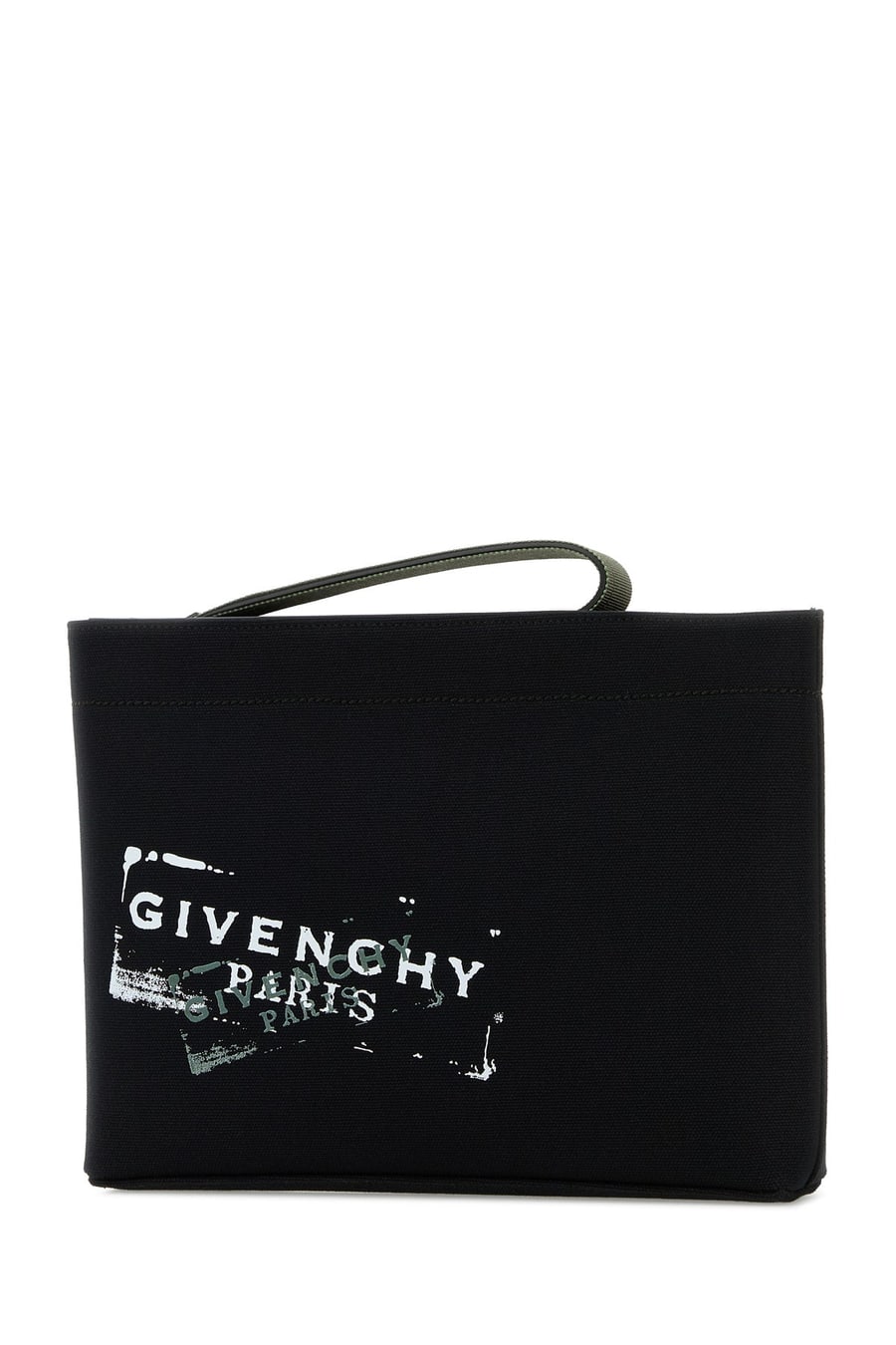 Givenchy Clutch in tela nera, view 2