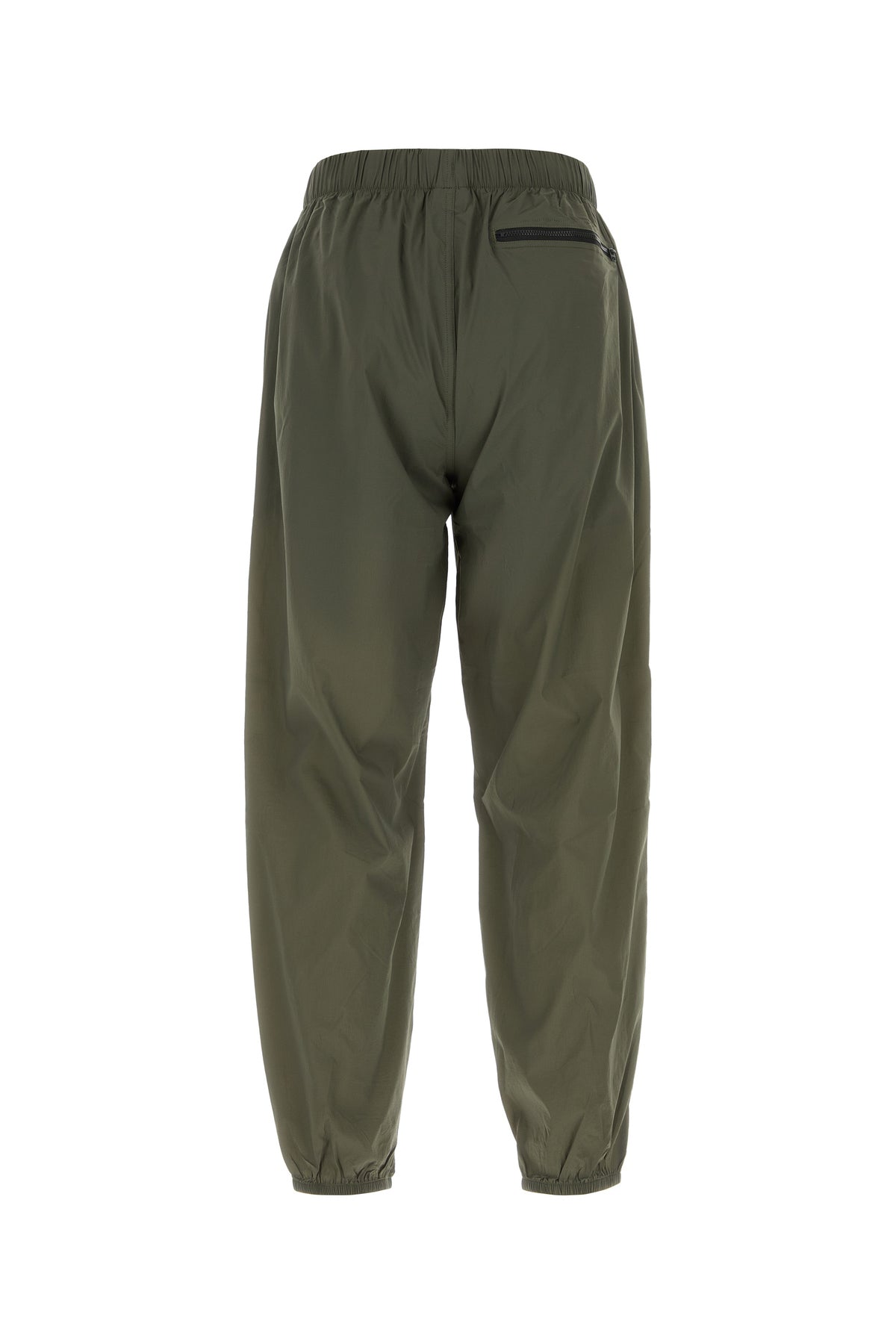 The North Face Pantalone jogging in nylon verde oliva, view 2