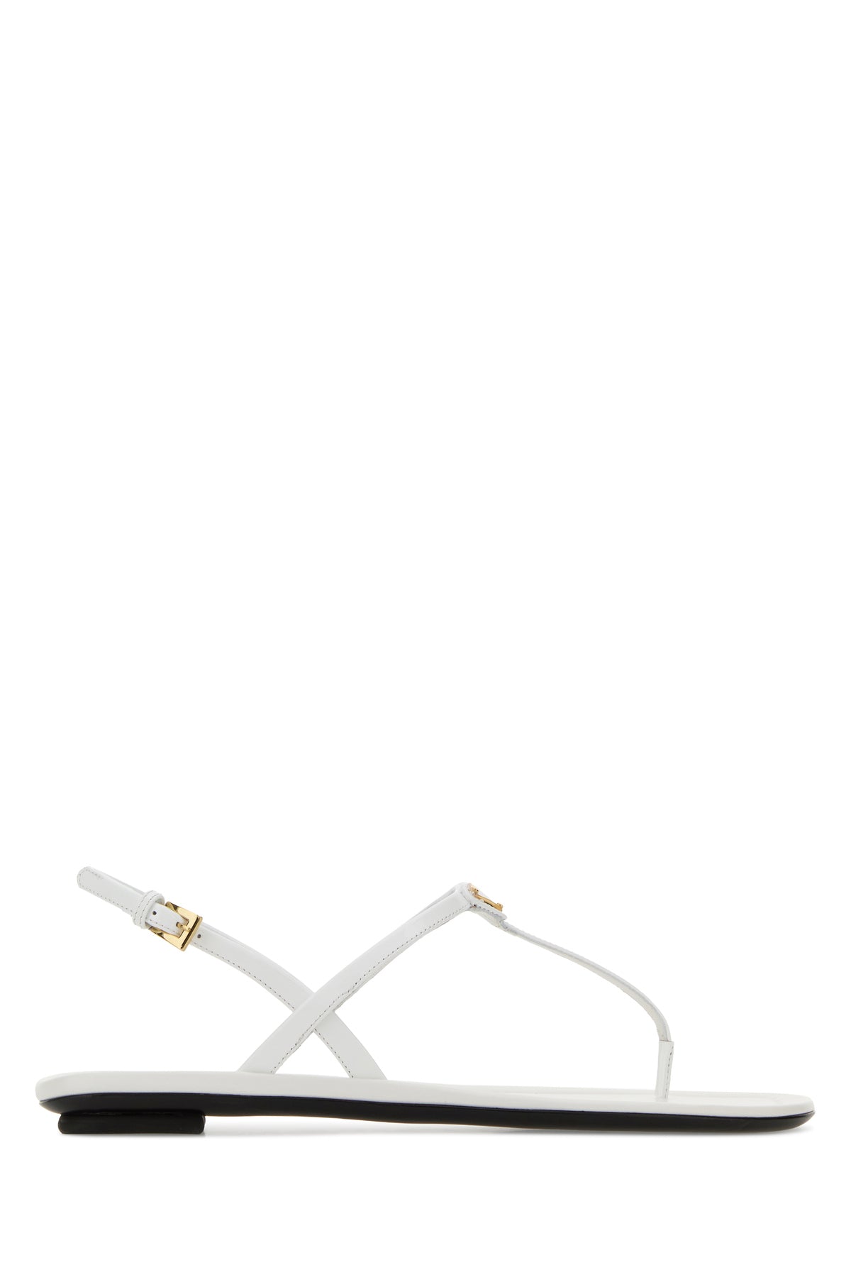 Prada Sandali infradito in pelle bianca