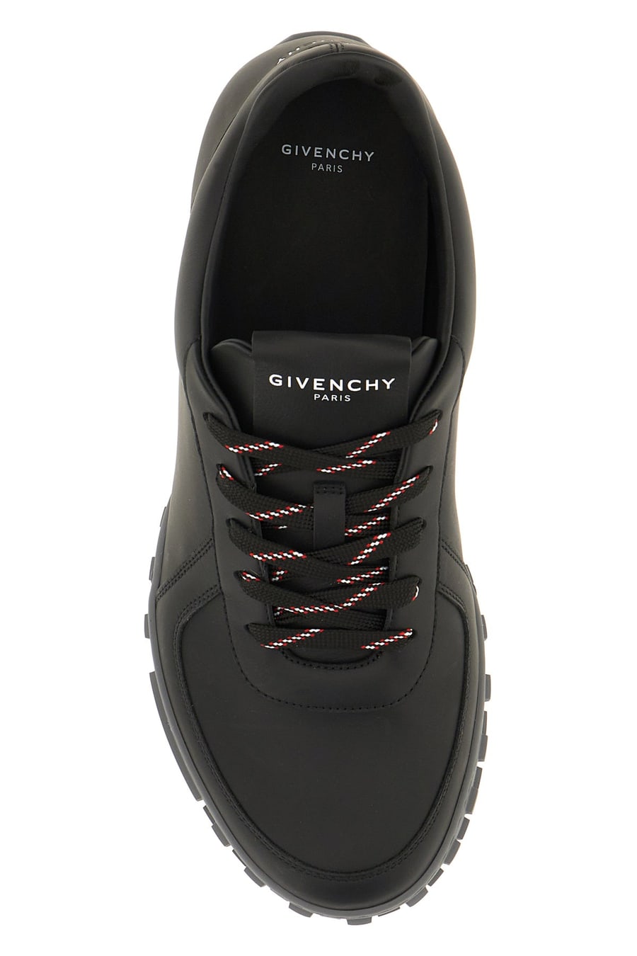 Givenchy Sneakers Glide in pelle nera, view 4